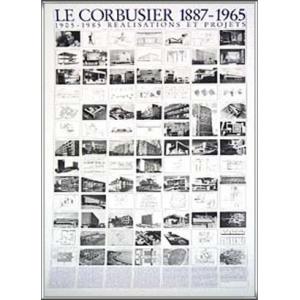 ポスター アート ユニテ ダビタシオン マルセイユ（ル コルビジェ