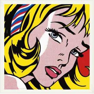 ロイリキテンスタインスクリーンポスター RoyLichtenstein ロイ・リキテンスタインのポスター「Roy Lichtenstein Colorade