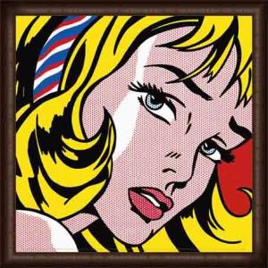 出荷区分D】ロイ・リキテンシュタイン：キス V【絶版シルクスクリーン