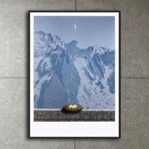 マグリット アートポスター-光の帝国 II 1950年(677×776mm) ルネ