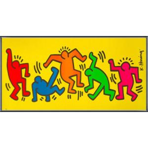 額装品/Homo Decorans 1985/キース ヘリング Amazon.co.jp: ポスター キース ヘリング Homo Decorans 1985 額装品