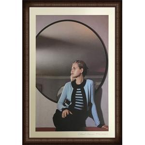 ポスター アート 額装済/30%OFF/ルネ グリュオ/Femme de Dos : az