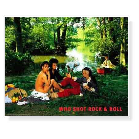 ポスター アート Who Shot Rock &amp; Roll　BOW WOW WOW、 1981
