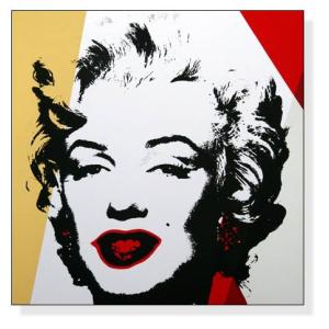 ポスター アート Sunday B Morning マリリンモンロー オープン