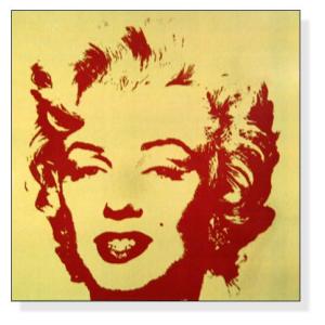 ポスター アート Sunday B Morning マリリンモンロー オープン