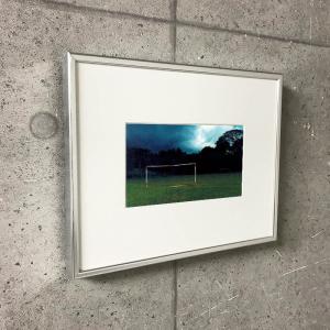 エルメス　写真　額装 HERMES（エルメス）のスカーフを額縁 NOISEPRINCE Silverで額装しま