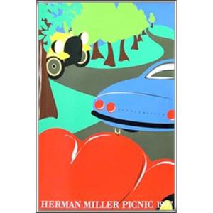 ポスター アート Automobiles サマーピクニック 1997年 Kathy Stanton