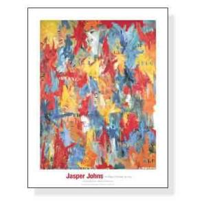 False Start 1959（ジャスパー ジョーンズ） 額装品 アルミ製ハイ