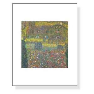 接吻（グスタフ クリムト） 額装品 アルミ製ハイグレードフレーム : az