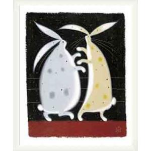 ゴヴィンダー・ナズラン ロンドンの猫 猫 絵画 ジークレー 版画