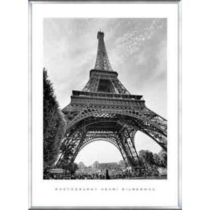 La Tour Eiffel、 Paris（アンリ シルバーマン） 額装品 アルミ製ベーシックフレー...