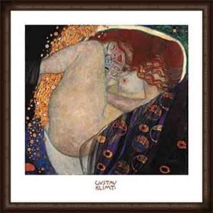 グスタフ・クリムト【接吻】大きめサイズ:88×68 額縁付きポスター グスタフ・クリムト 接吻 6号 立体複製名画 美術品 レプリカ 絵画 額