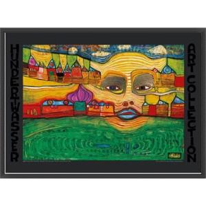 Cow Going Abstract 1985（ロイ リキテンスタイン） 額装品 ウッドハイ