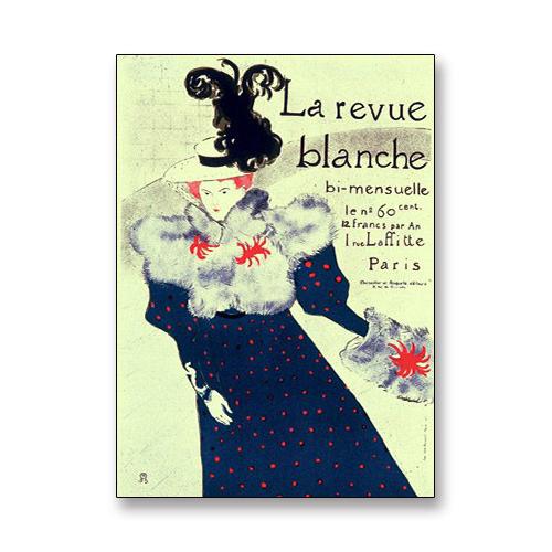 La Revue Blanche 限定2000枚/ロートレック/アートポスター