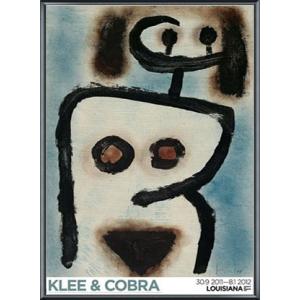 Klee &amp; Cobra  2012（パウル クレー） 額装品 アルミ製ベーシックフレーム