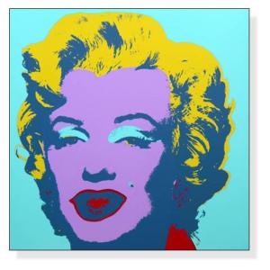 ポスター アート Sunday B Morning マリリンモンロー オープン