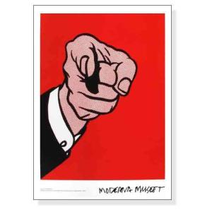 【額装済・希少アート】ロイリキテンスタイン Cow Going Abstract ROY LICHTENSTEIN 1985 LITHO PRINT FRAMED EXHBT POSTER 