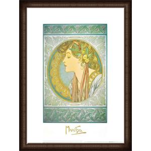 月桂樹（アルフォンス ミュシャ）/アートポスター : azポスター - 通販