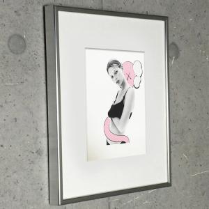 限定マット額装品/Kaws and David Sims【 Kate Moss UNTITLED 2...