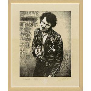 シド ヴィシャス Sid Vicious Spray 限定0枚 額装品 ウッドベーシックフレーム Ecofan Com Mx