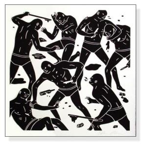 額装済/The Blue Sofa（ミヒャエル ゾーヴァ）/ポスター : azポスター