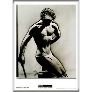 Male Figure Study 1933（マン レイ） 額装品 アルミ製ハイグレードフレーム