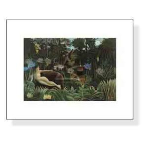 ポスター アート ドービニーの庭 1890（フィンセント ファン ゴッホ