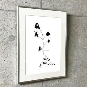 Abstraction 1966（アレクサンダー カルダー）/アートポスター : az