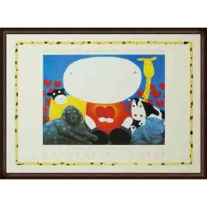Cow Going Abstract 1985（ロイ リキテンスタイン） 額装品 ウッドハイ