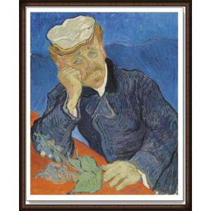 ポスター アート ドービニーの庭 1890（フィンセント ファン ゴッホ