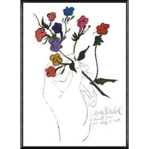 額装済/Flowers Various/アンディウォーホル/ポスター/インテリア : az