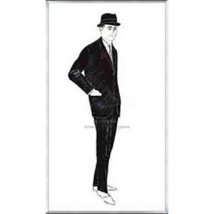 ポスター アート Male Fashion Figure c1960（アンディ ウォーホル） 額装品...