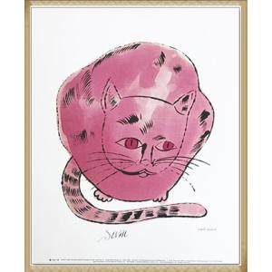Hot Pink Sam 1954（アンディ ウォーホル） 額装品 ウッドベーシックフレーム｜aziz