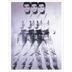 ウォーホル Two Elvis (1963)（エルビスプレスリー) ポスター ウォーホル Two Elvis (1963)（エルビスプレスリー) ポスター Amazon