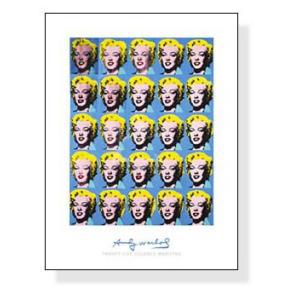 ポスター アート Twenty Five Colored Marilyns 1962
