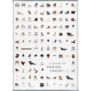 A Century of Danish Chairs（フォトグラファー） 額装品 アルミ製ベーシックフレーム｜aziz