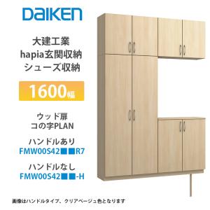 DAIKEN 玄関収納 ハピア 開き戸ユニットセット 開き戸ユニット(薄型) - - 製品シリーズ - DAIKEN
