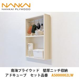 DAIKEN 大建工業 壁厚収納 カベピタ スリッパ収納 370L FQ1009-14