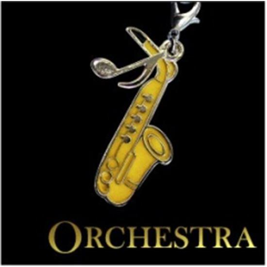 部活ストラップ　サックス