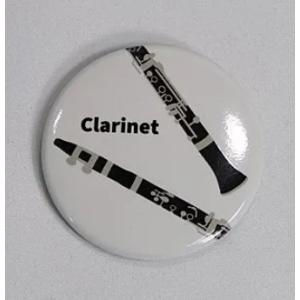楽器缶バッジ(クラリネット)