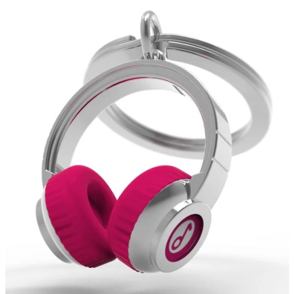 メタモルフォーゼ ミニチュアキーホルダー(ヘッドフォン ピンク)