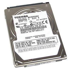 Toshiba MK2555GSX 250GB 2.5" Mobile Hard Disc Drive (SATA, 5400 rpm, 8