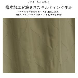 裏フリース 撥水加工 割烹着 裏起毛 無地 ゆ...の詳細画像1