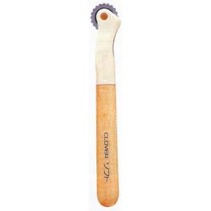 S-ソフトルレット クロバー /しるし付け 布用 型紙 歯車