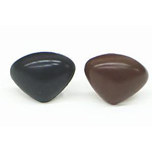 ぬいぐるみ 鼻 アニマルノーズ 6mm 4個入 ワッシャー付き/ぬいぐるみ