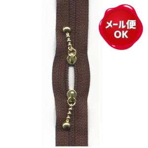 ファスナー 手芸 両開きファスナー コイル巻き 玉付き