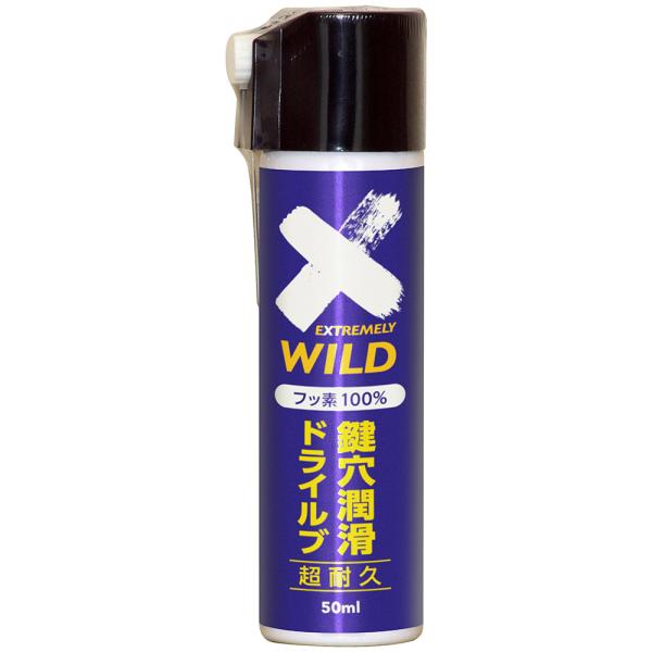 (送料無料)AZ DKL-001 鍵穴潤滑 ドライルブスプレー 50ml フッ素100％ 鍵穴用潤滑...