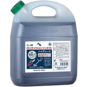 AZ ２サイクル エンジンオイル 4L  (ハイグレード ) FDグレード｜エーゼット ヤフー店