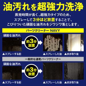 AZ 超強力 パーツクリーナー NAVY 65...の詳細画像2