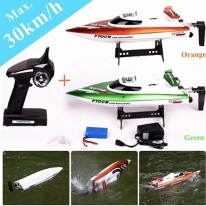 Feilun FT009 アンチクラッシュカバー付き 高速 ボート 水冷自己復原システム